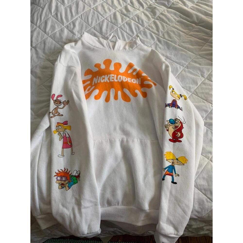 XL Nickelodian Hoodie: featuring Rugrats, hey arnold, etc​